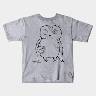 Inktober Night Owl Kids T-Shirt